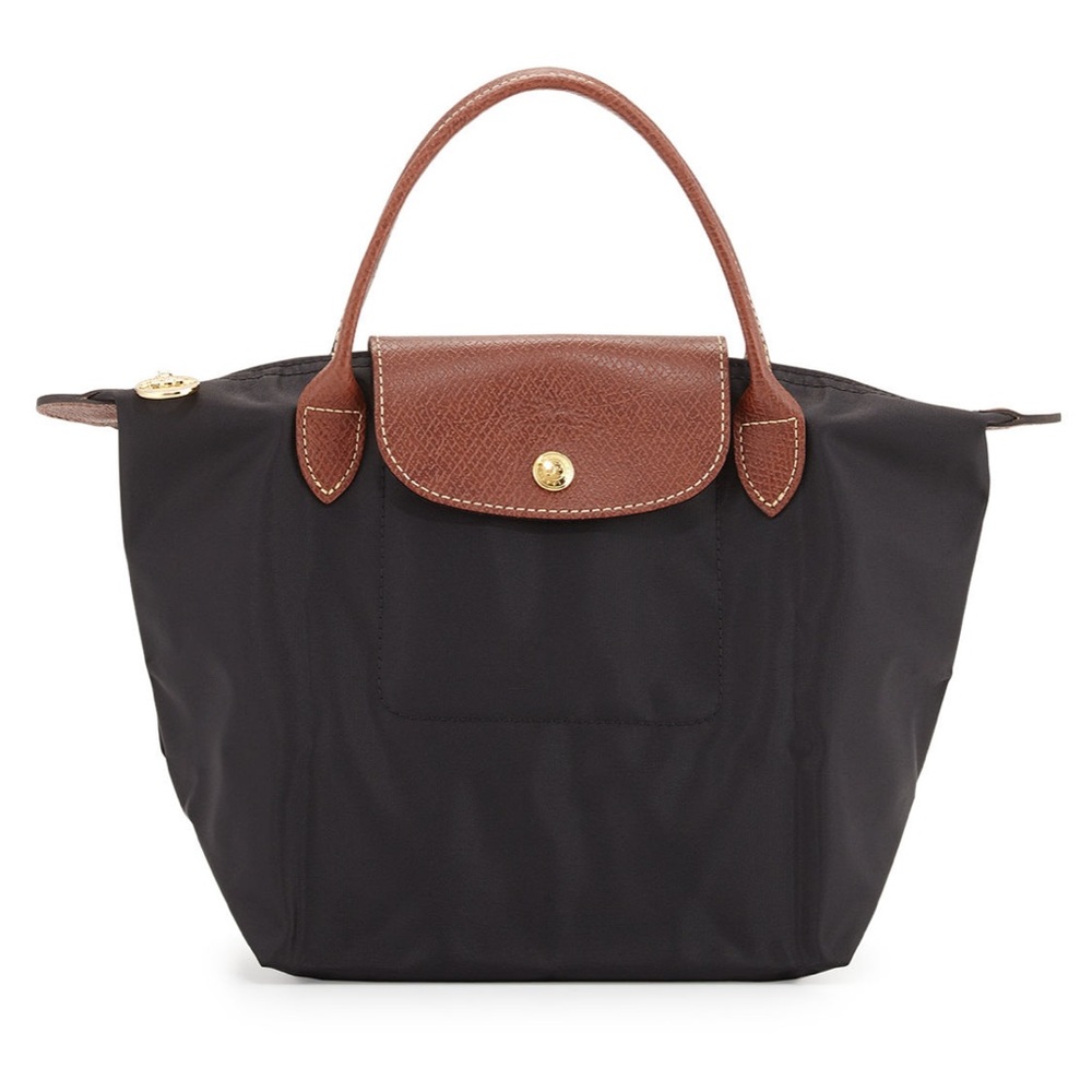 Small black Longchamp bag